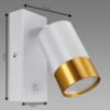 Obrazek Lampa PUZON WLL GU10 WHITE/GOLD 04132 LS1 