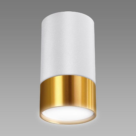 Obrazek Lampa PUZON DWL GU10 WHITE/GOLD 04122 K1 