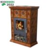 Obrazek Piec stalowo-kaflowy Weimar II goldbrown 7 kw