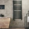 Obrazek Grzejnik łazienkowy Łezka 3D Ł3DX 2640 czarny 1435x440 mm 