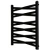 Obrazek Grzejnik łazienkowy Łezka 3D Ł3DX 1250 czarny 675x540 mm 
