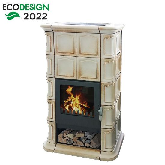 Obrazek Piec kaflowy Wels creambrown 8KW
