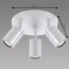 Obrazek Lampa TENOR GU10 3C WHITE 04074 O IP44 LS3 