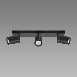 Obrazek Lampa TENOR GU10 3L BLACK 04073 IP44 LS3 