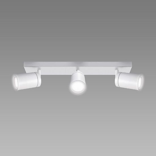 Obrazek Lampa TENOR GU10 3L WHITE 04072 IP44 LS3 