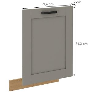 Obrazek Front kuchenny Luna claygrey/artisan 713x596