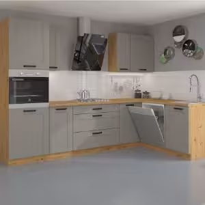 Obrazek Szafka kuchenna Luna claygrey/artisan 60DKS-210 3S 1F