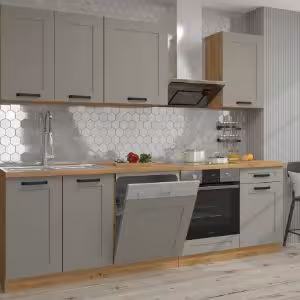 Obrazek Szafka kuchenna Luna claygrey/artisan 60DPS-210 3S 1F