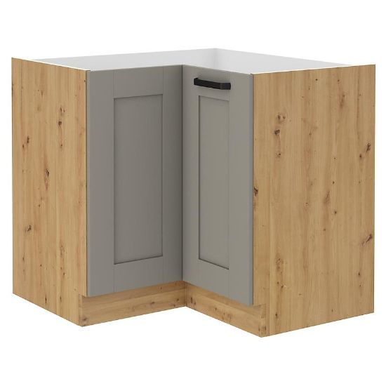 Obrazek Szafka kuchenna Luna claygrey/artisan 89x89 DN 1F BB