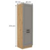Obrazek Szafka kuchenna Luna claygrey/artisan 60LO-210 2F