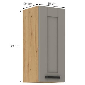 Obrazek Szafka kuchenna Luna claygrey/artisan 30G-72 1F