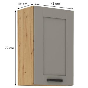 Obrazek Szafka kuchenna Luna claygrey/artisan 45G-72 1F