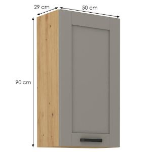 Obrazek Szafka kuchenna Luna claygrey/artisan 50G-90 1F