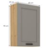 Obrazek Szafka kuchenna Luna claygrey/artisan 60G-90 1F