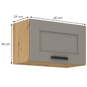 Obrazek Szafka kuchenna Luna claygrey/artisan 60GU-36 1F