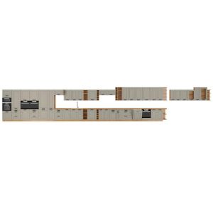 Obrazek Szafka kuchenna Luna claygrey/artisan 80G-72 2F