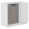 Obrazek Szafka kuchenna Luna claygrey/biały 105 ND 1F BB
