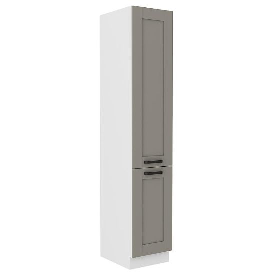 Obrazek Szafka kuchenna Luna claygrey/biały 40DK-210 2F