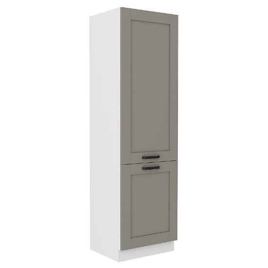 Obrazek Szafka kuchenna Luna claygrey/biały 60DK-210 2F