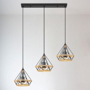 Obrazek  Lampa 2200134-3 BLACK PAINTED LW3 