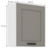 Obrazek Szafka kuchenna Luna claygrey/biały 60G-72 1F