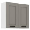 Obrazek Szafka kuchenna Luna claygrey/biały 80G-72 2F