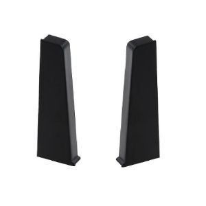 Obrazek Zakończenie lewe + prawe Hi-Line 90 Czarna 1+1 szt. 