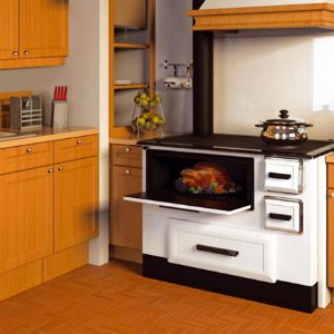 Obrazek Kuchnia ALFA 55 6KW Lewa biała Eco