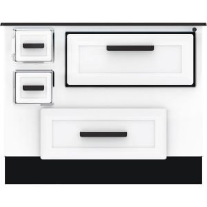 Obrazek Kuchnia ALFA 55 6KW prawa biała Eco