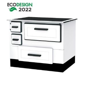 Obrazek Kuchnia ALFA 55 6KW prawa biała Eco