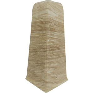 Obrazek Narożnik zewnętrzny do listwy SG75 - F0 Dąb piaskowy-1 szt