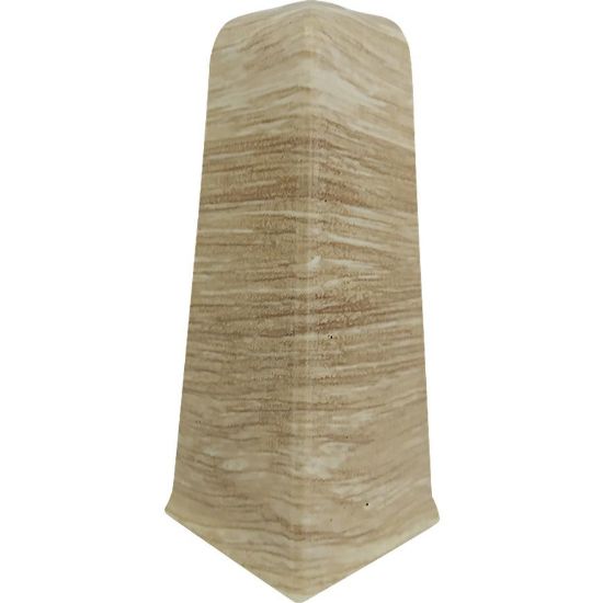 Obrazek Narożnik zewnętrzny do listwy SG75 - F0 Dąb piaskowy-1 szt