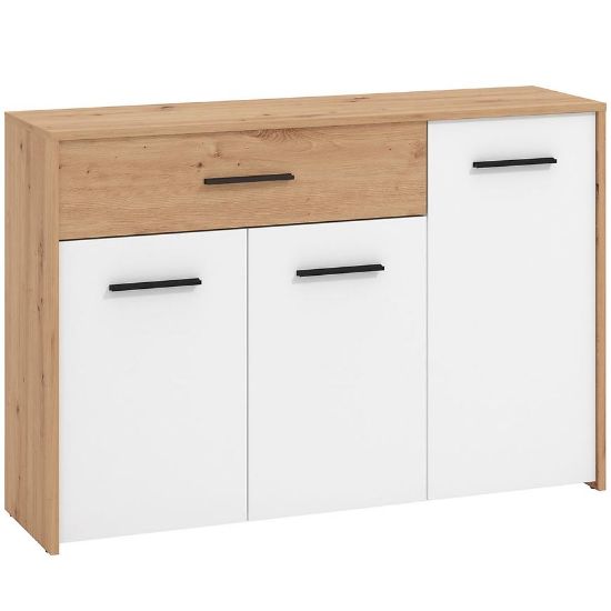 Obrazek Komoda Varadero artisan/biały 3K1F 11011610