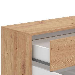 Obrazek Komoda Varadero artisan/biały 3K1F 11011610