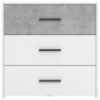 Obrazek Komoda Varadero beton/biały 3F 11011618