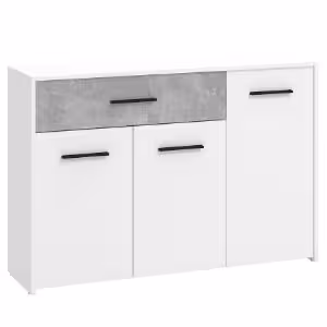 Obrazek Komoda Varadero beton/biały 3K1F 11011617