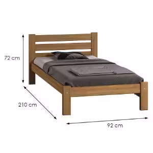 Obrazek Łóżko Adek 80 dąb 