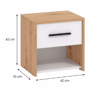 Obrazek Szafka nocna Varadero artisan/biały 160 11011612