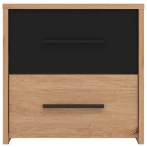 Obrazek Szafka nocna Varadero artisan/czarny NO2F 11011630