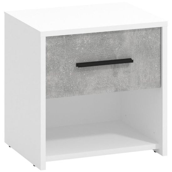 Obrazek Szafka nocna Varadero beton/biały 2NO1F 11011619