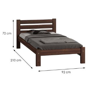 Obrazek Łóżko Adek 80 orzech 