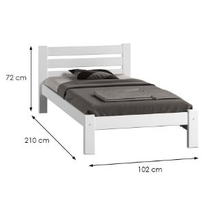 Obrazek Łóżko Adek 90 białe 