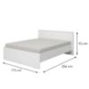 Obrazek Łóżko Varadero biały 160x200 11011614