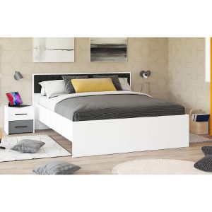 Obrazek Łóżko Varadero Plus beton/biały 160x200 11011620