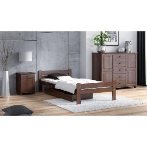 Obrazek Łóżko Dorota 80 orzech 