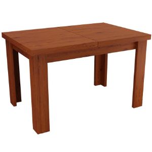 Obrazek Stół rozkładany mały 120/160x80cm dąb stuletni 