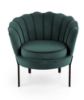 Obrazek Fotel wypoczynkowy Dev ciemny zielony