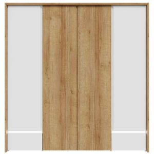 Obrazek  Szafa Whiteheaven 205 cm LNBS3411B-M216 z oświetleniem