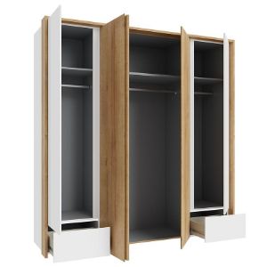 Obrazek  Szafa Whiteheaven 205 cm LNBS3411B-M216 z oświetleniem