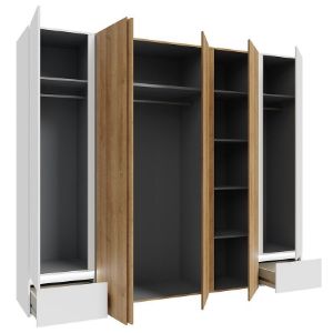 Obrazek Szafa Whiteheaven LNBS5511B-M216 z oświetleniem